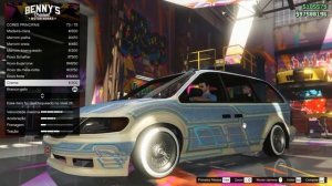 GTA Online - Tunando - Novo lowrider Vapid Minivan