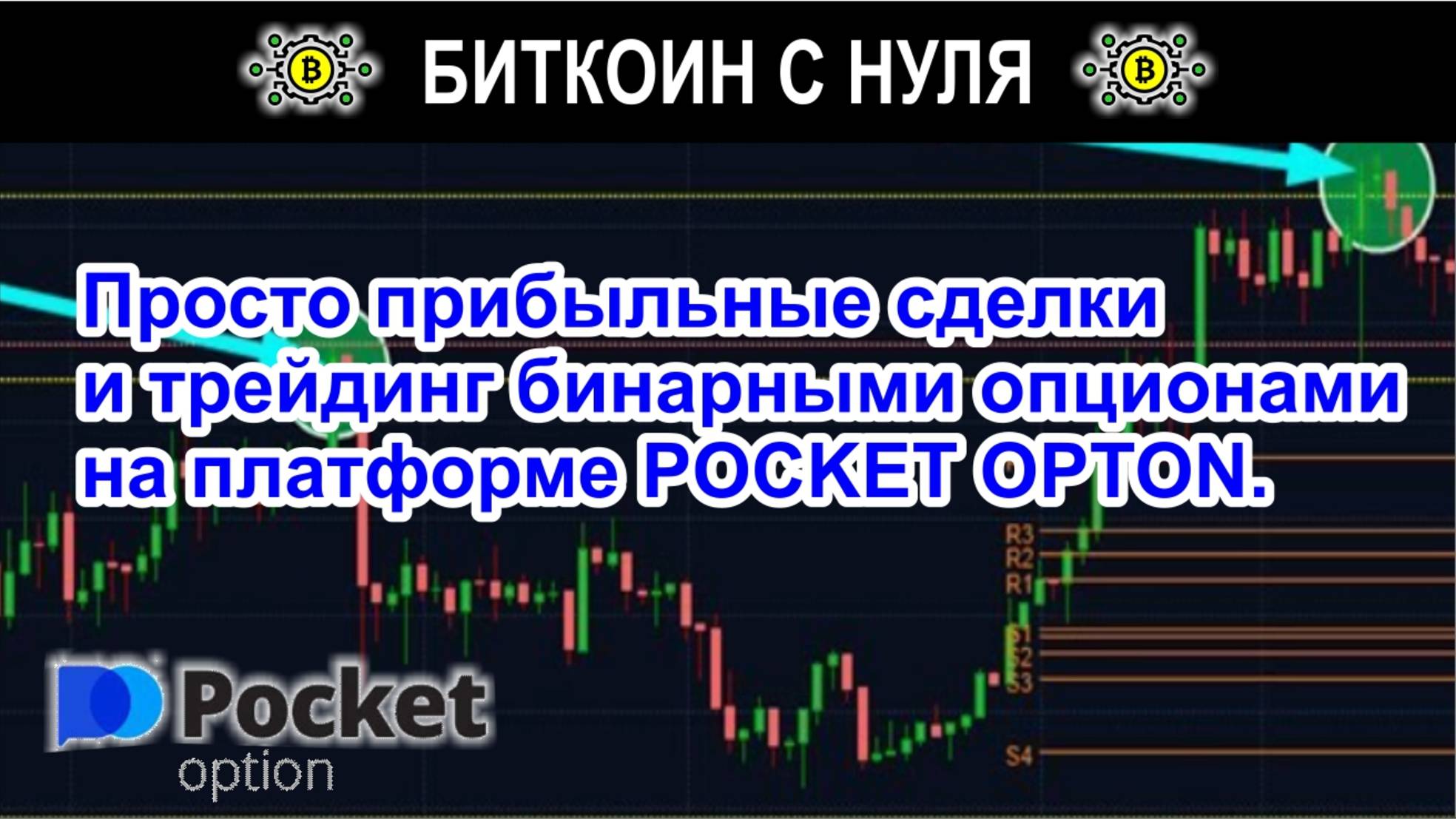 Просто прибыльные сделки и трейдинг бинарными опционами на платформе POCKET OPTON.