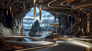 Планета Стимпанк.  Архитектура и космопорты.