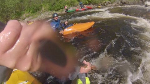 Западная Лица, 1-й падун