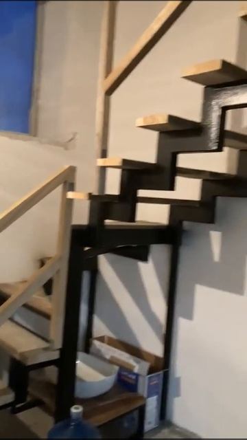 Каркас лестницы сделаный на заказ. п.Лазурный, Челябинская область смотреть онлайн