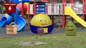 Надоедливый апельсин - Челендж с сотней футболок / Annoying Orange - 100 T-Shirt Challenge!