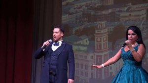 Вечерняя песня (Город над вольной Невой). Исп. Московский певческий дуэт Андрей и Алёна Маликовы.