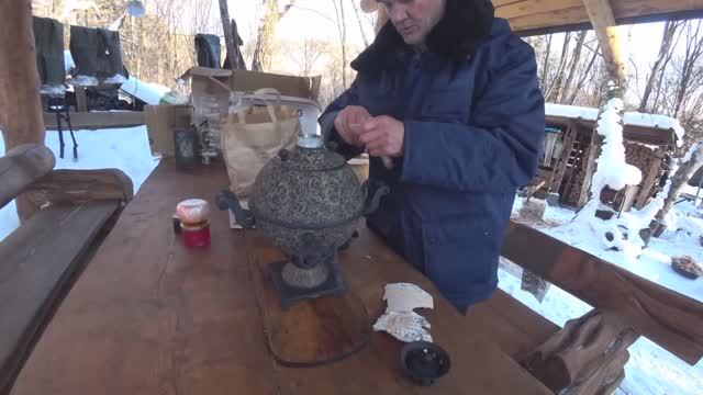 Самовар на дровах Ренессанс - обзор и отзывы от покупателя смотреть онлайн