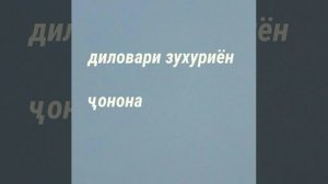 Диловари зухуриён, 01