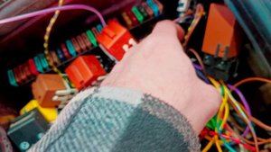 Подключение омывателя фар, intensive, servotronic и crash alarm relay