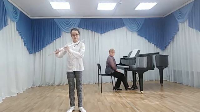 Решетникова Ульяна  Л.Бетховен  Сонатина F dur 1 ч., Д.Джохов Навидад смотреть онлайн