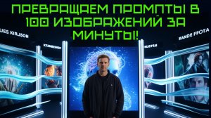 ПАКЕТНОЕ СОЗДАНИЕ КАРТИНОК: FLUX, STABLE DIFFUSION, KANDINSKY