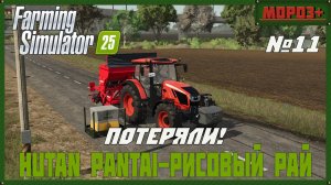 🟢Farming Simulator 25🟢. Карта Hutan Pantai-Рисовый рай, №11 Потеряли!