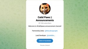 Обзор бота в телеграм под названием CatID Paws - Чего то от него еще можно ожидать?