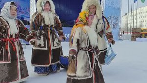 Семья Сэротэтто Ямальский район село Яр-Сале Открытый районный конкурс Кочевая семья-2025 г.Надым