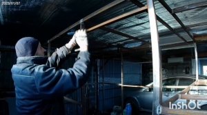 Сборка сварка каркаса дома на колесах на базе газели.