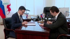 Юрий Шалабаев подписал соглашение о сотрудничестве с руководителем ЦУРС