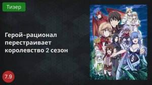 Герой-рационал перестраивает королевство 2 сезон 2022 - Тизер