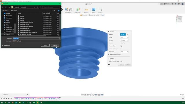 Print models without upload with fusion 360?? смотреть онлайн