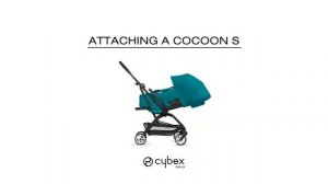 Как прикрепить кокон Cocoon Eezy S Twist 2 и Eezy S Twist+2 CYBEX