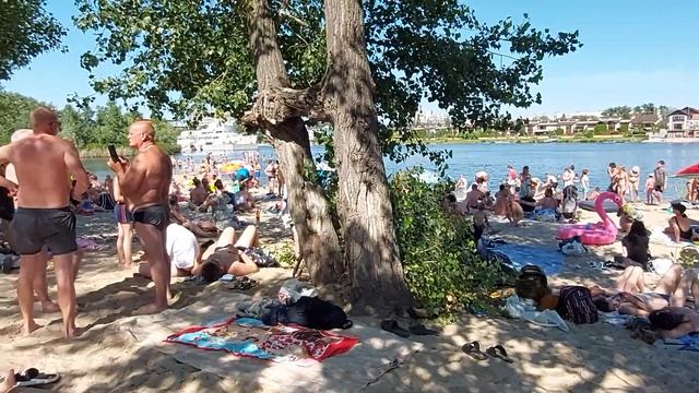 Запорожье спасаясь от жары 09.07.2022