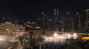 фонтаны в Дубай Молл