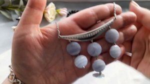 украшения из серебра с натуральными камням