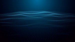 Particles abstract avrora