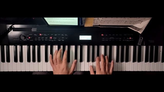 Lupin Part 2 Piano Ending Theme Mathieu Lamboley Sheet Music (Dans l'ombre d'Assane) смотреть онлайн