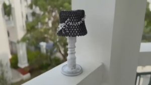 Настольная лампа своими руками из пластиковых бутылок и цветочных горшков 💖💖💖