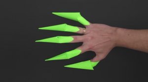 КОГТИ ИЗ БУМАГИ. КАК СДЕЛАТЬ. ОРИГАМИ