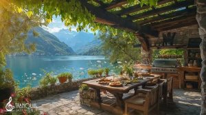 Riverside Jazz In Kitchen _ Tranquill Jazz Melody For Relaxing Morning Breakfast _ Cooking Jazz