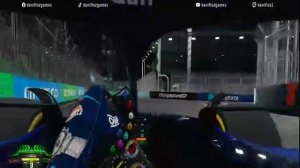 🏎️ Полное погружение! Вид из кокпита во второй практике F1 2023 – Сингапур 🚥