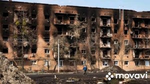 РАЗРУШЕННЫЕ  ГОРОДА УКРАИНЫ. слайд