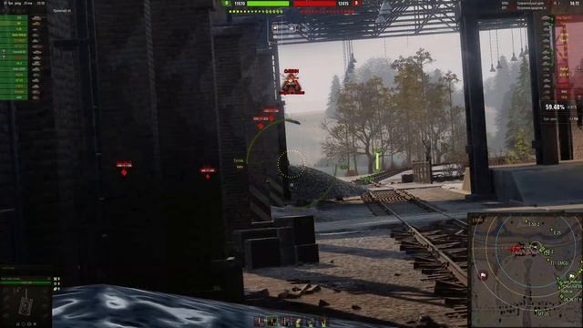 World of Tanks - ИС беру первую отметку качаю ветки техники смотреть онлайн