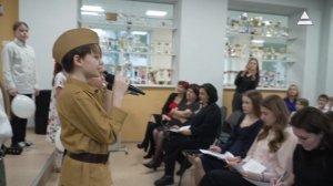 Военно-патриотическая песня. Конкурс в школе Попова