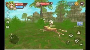 Прокачка гепарда до 100 уровня в WildCraft.