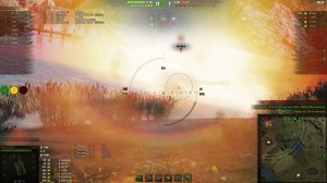 Хорошо посветил. Хорошо пострелял. Т-100 ЛТ. Малиновка. 20250302 2037.