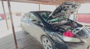 Nissan leaf запускаем автономку