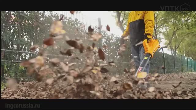 Аккумуляторная воздуходувка INGCO CABLI203235 смотреть онлайн