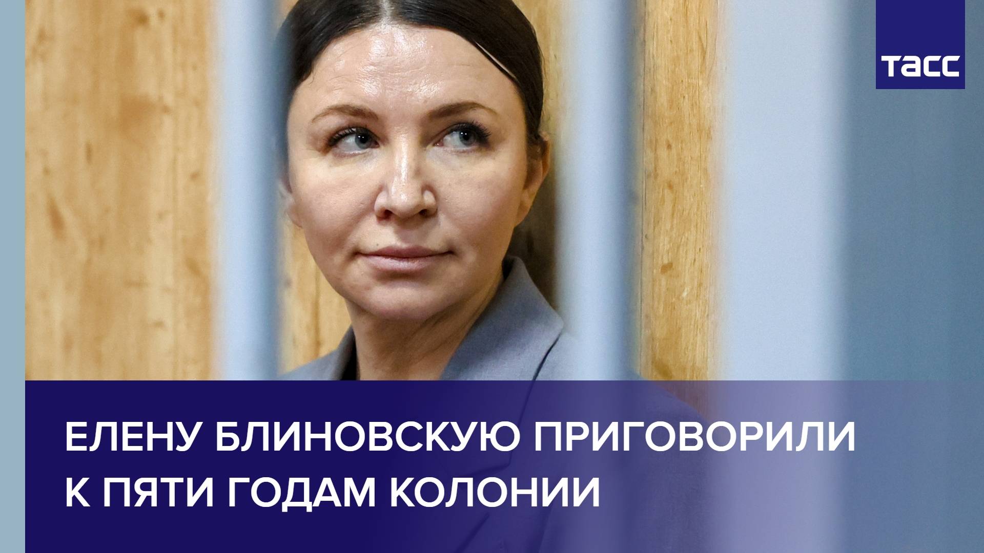 Елену Блиновскую приговорили к пяти годам колонии
