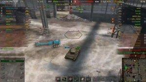 Средний танк. Промзона - средний бой на Т-44. 2510 урона