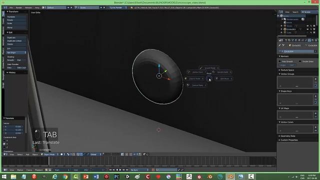 Blender: Modeling a Microscope (Part 1 of 2) смотреть онлайн