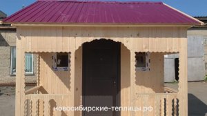 Дачный домик 3х3м. Видео демонстрация.