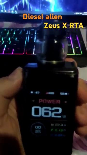 Diesel Alien Zeus X RTA смотреть онлайн