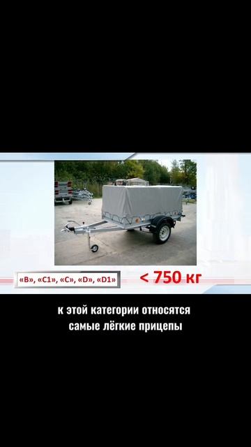 Что относится к категории О 1?  #пдд #прицепы #категории #авто #классвождения