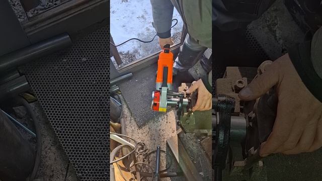 как нарезать резьбу на трубе d32, d40