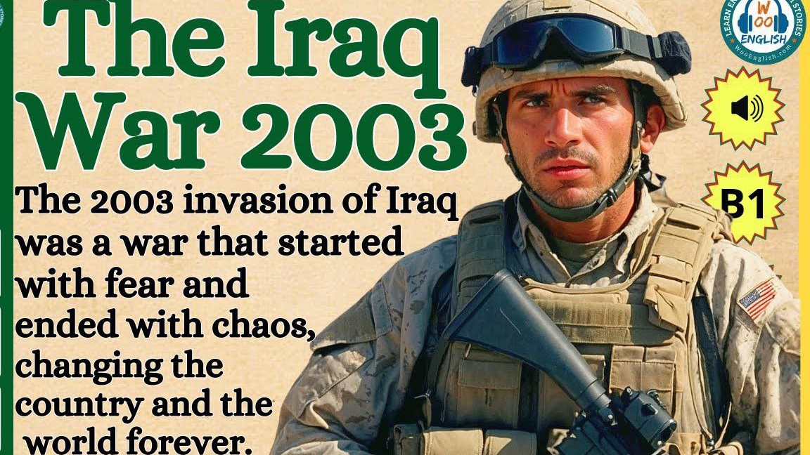 War Iraq. learn English language. B1 смотреть онлайн