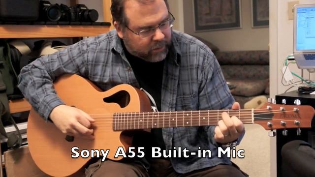 Sony A55 Camera Mic vs Zoom H2 смотреть онлайн