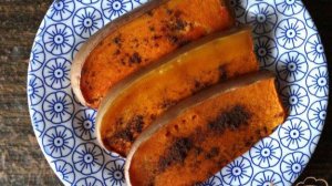 Сладкая тыква запеченная в духовке