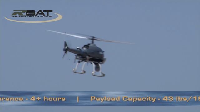 R-Bat Unmanned Helicopter System смотреть онлайн