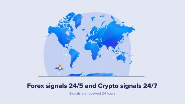 Forex and crypto signals in ONE application