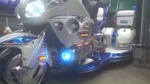 Трайк с коляской мотоцикл Honda GL 1800 Gold Wing Trike Sidecar рама SC47 модификация турист гв 2004