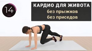 20 мин для СТРОЙНОГО ЖИВОТА И ТАЛИИ🔥 Интенсивная тренировка без прыжков и без приседаний